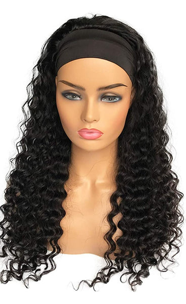 Deep Wave Headband Wigs